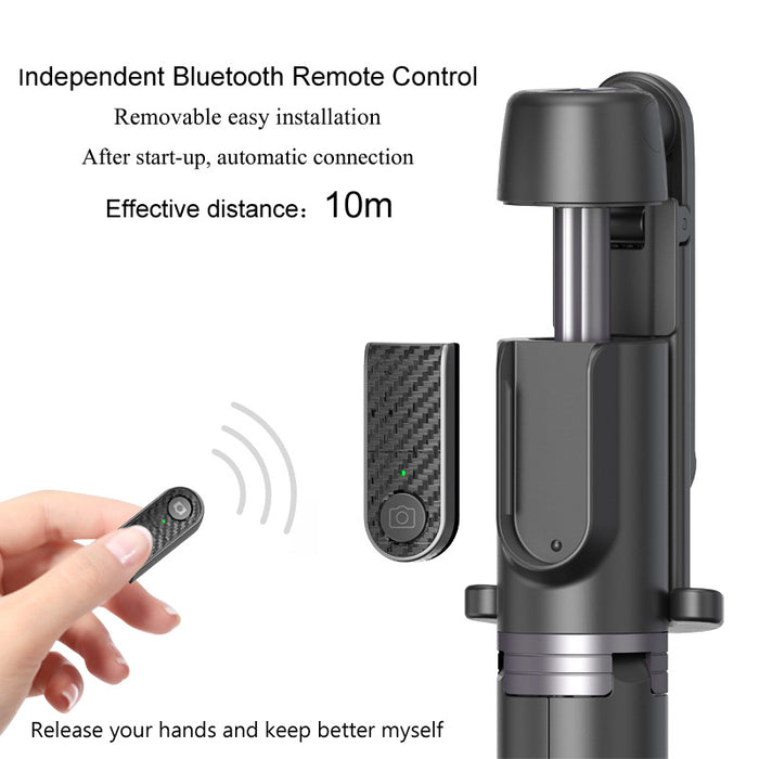 Selfie Stick Bluetooth with Foldable Tripod Stand and Remote Control