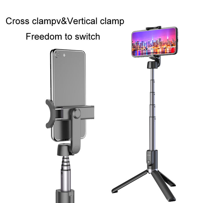Selfie Stick Bluetooth with Foldable Tripod Stand and Remote Control