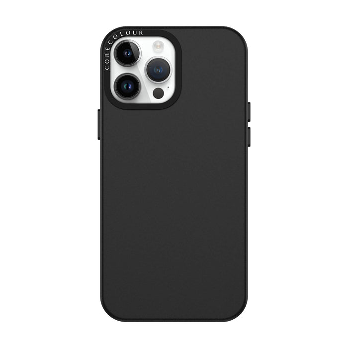 CORECOLOUR iPhone 14 Pro Case The Ace Solid Black
