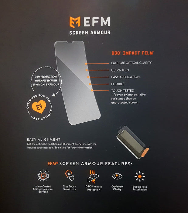 Samsung S20+ EFM Screen Protector