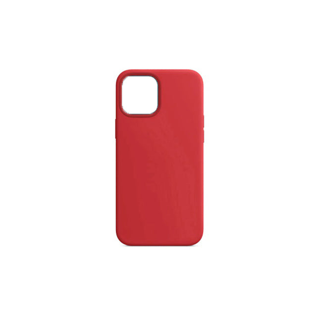iPhone 12 Pro Max Silicone Phone Case - Red
