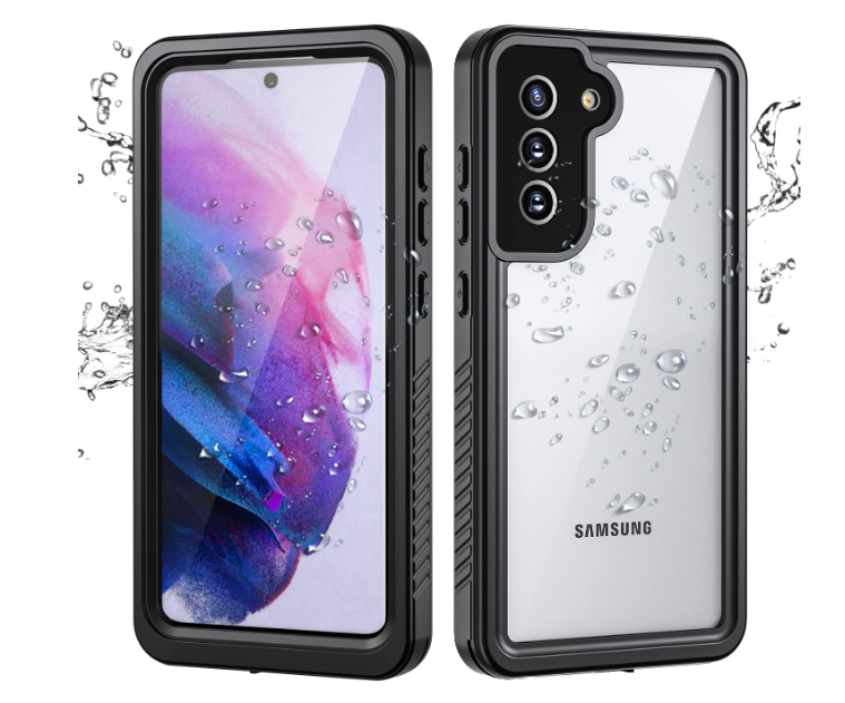 WaterProof Phone Case Cover - Black-S23 Series