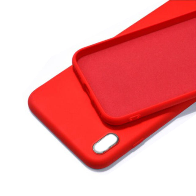 iPhone X/Xs Silicone Phone Case - Red