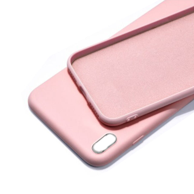 iPhone X/Xs Silicone Phone Case - Pink