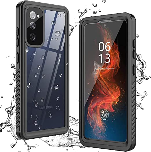 S21Plus WaterProof Phone Case Cover - Black