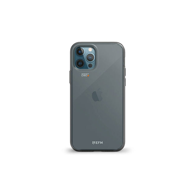 iPhone 12 Pro Max EFM Alaska D3O Crystalex Case Armour Phone Case - Smoke Black
