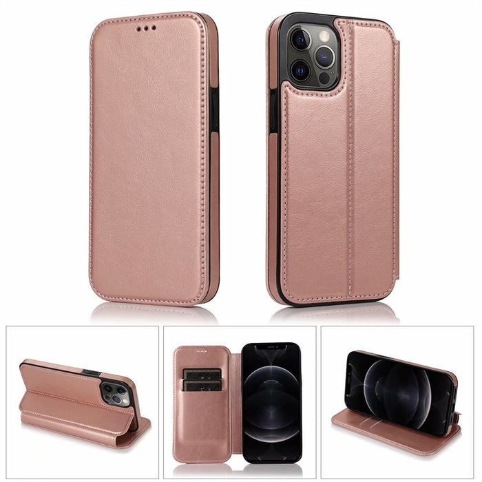 iPhone 7/8/SE2020 Back Slot Phone Case Cover - Rose Gold