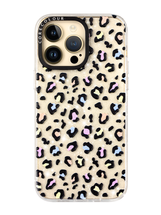 CORECOLOUR iPhone 13 Pro Case The Glimmer Colourful Leopard