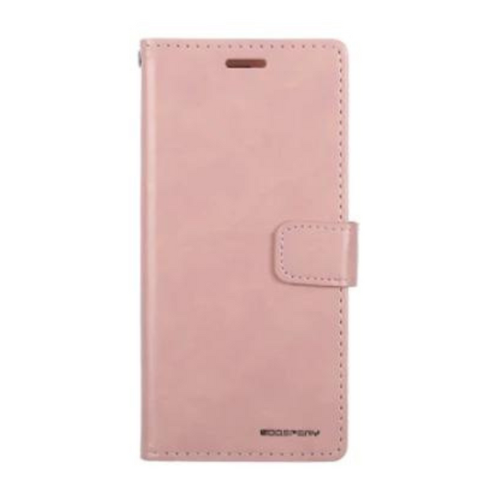 S20Ultra Bluemoon Dairy Phone Case Cover - Rose Gold