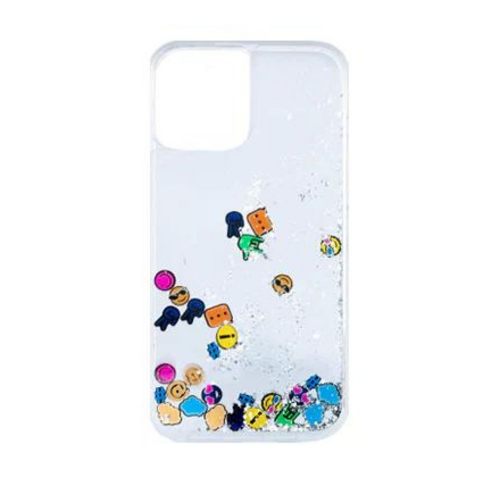 iPhone 7Plus/8Plus Liquid Sand Phone Case - Emoji