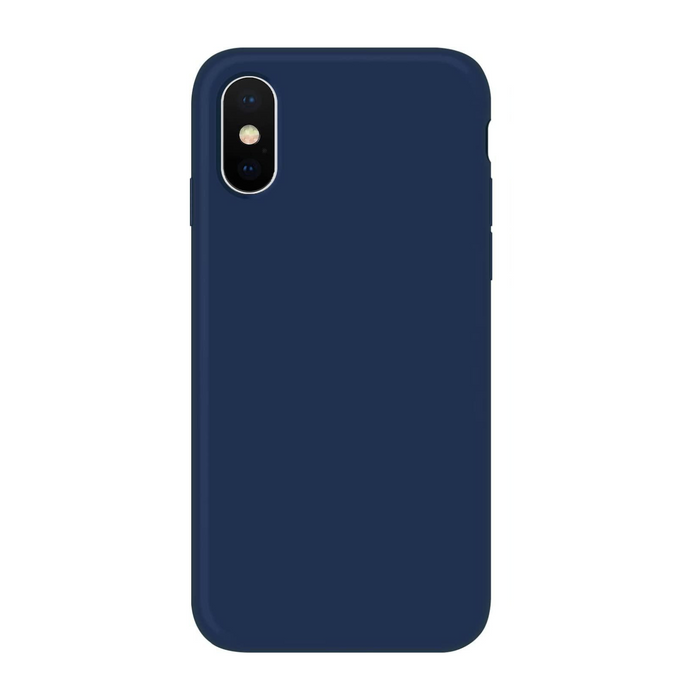 iPhone XR Silicone Phone Case - Navy