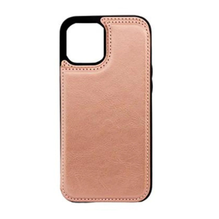 iPhone 13 Back Slot Phone Case Cover - Rose Gold
