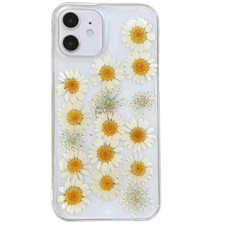 iPhone 11 Dry Flower Phone Case - Yellow