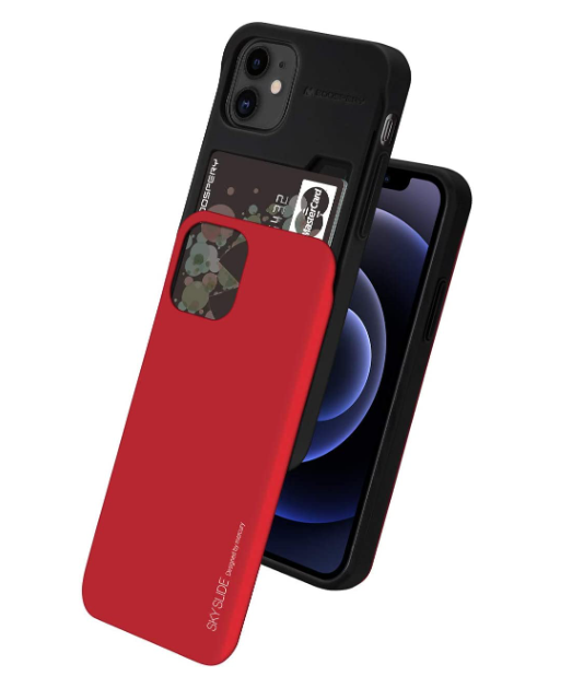 iPhone 12 Pro Max Skyslide Phone Case - Red