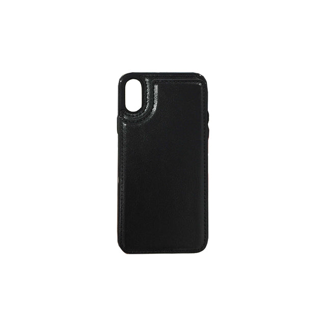 iPhone XR Back Slot Phone Case - Black
