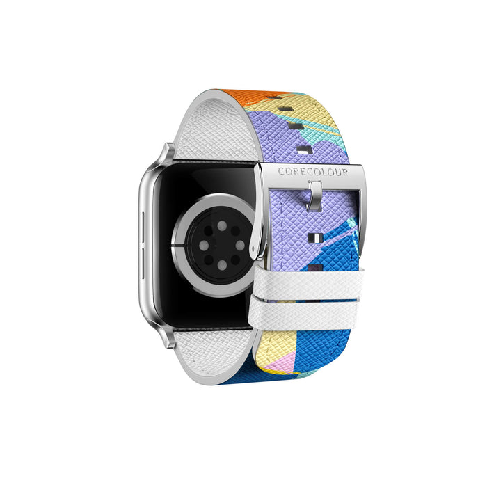 CORECOLOUR-Paint Party Apple Watch Strap – PU Leather