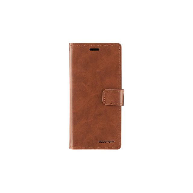 iPhone Xs Max Bluemoon Dairy Phone Case Cover - Brown