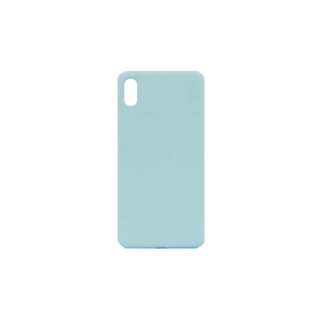 iPhone X/Xs Silicone Phone Case - Mist Blue
