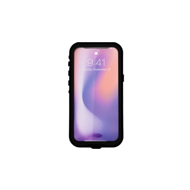 iPhone 12 mini WaterProof Phone Case Cover - Black