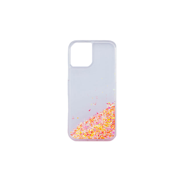 iPhone 12 mini Liquid Sand Phone Case - Pink