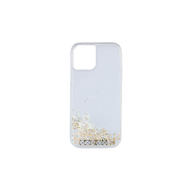 iPhone 13 mini Liquid Sand Phone Case - Silver