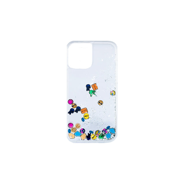 iPhone 12 mini Liquid Sand Phone Case - Emoji
