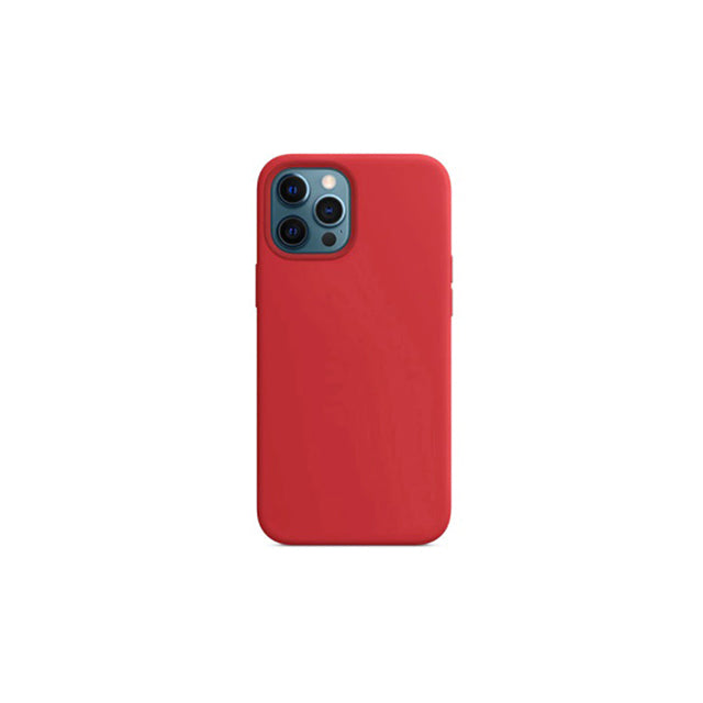 iPhone 12 mini Silicone Phone Case - Red