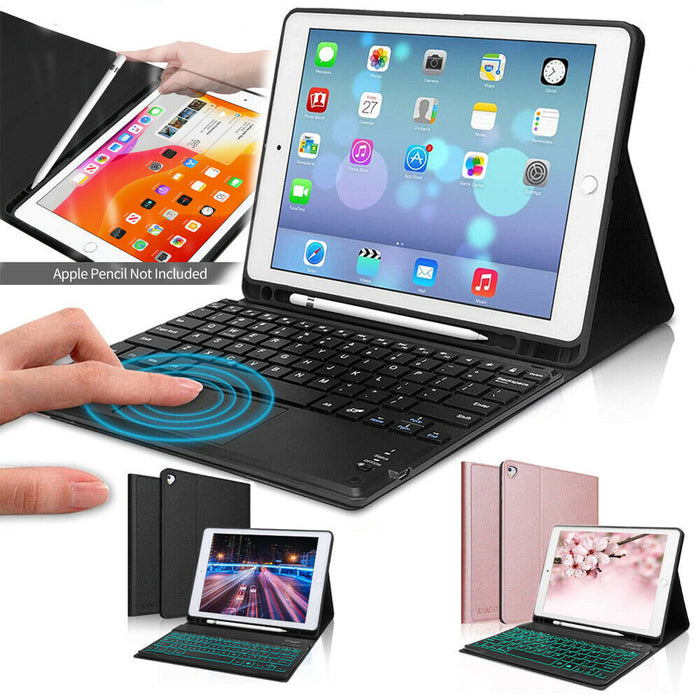 iPad 9.7 Keyboard Case Cover - Rose Gold
