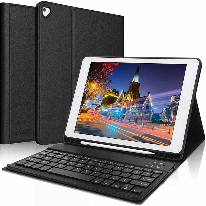 iPad 10.2/Pro10.5/Air 3 Keyboard Case Cover - Black