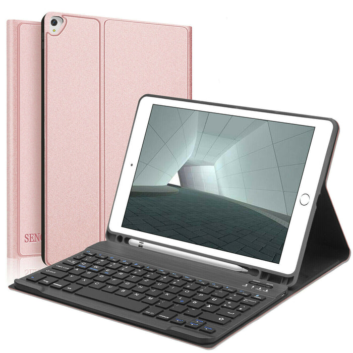 iPad Pro 12.9(2018)/(2020) Keyboard Case Cover - Rose Gold