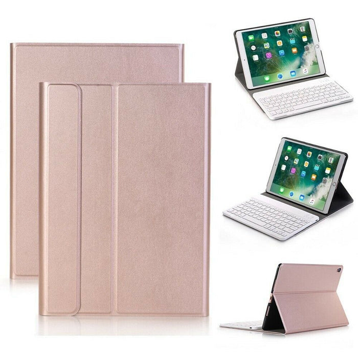 iPad 9.7 Keyboard Case Cover - Rose Gold