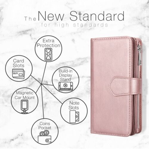 iPhone 11 Pro Max Katu Wallet Phone Case Cover - Rose Gold